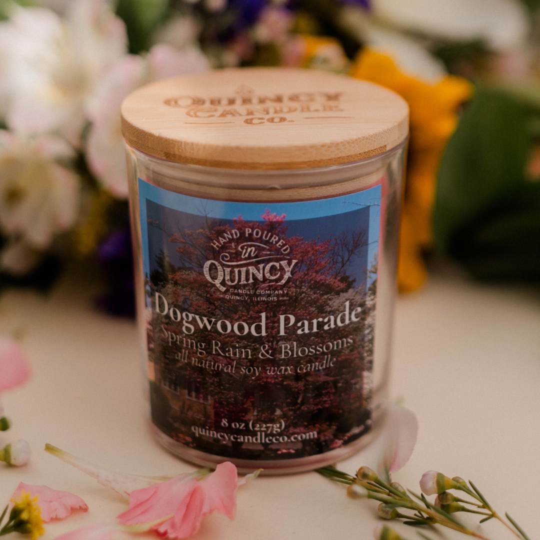Spring Into Quincy: Blooms & Dogwood Candle Duo 🌸✨