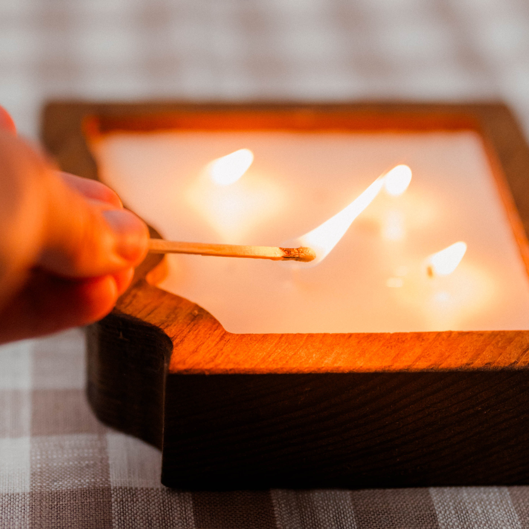 Founder's Flame Candle | Adams County Illinois Bicentennial Commemorative Candle