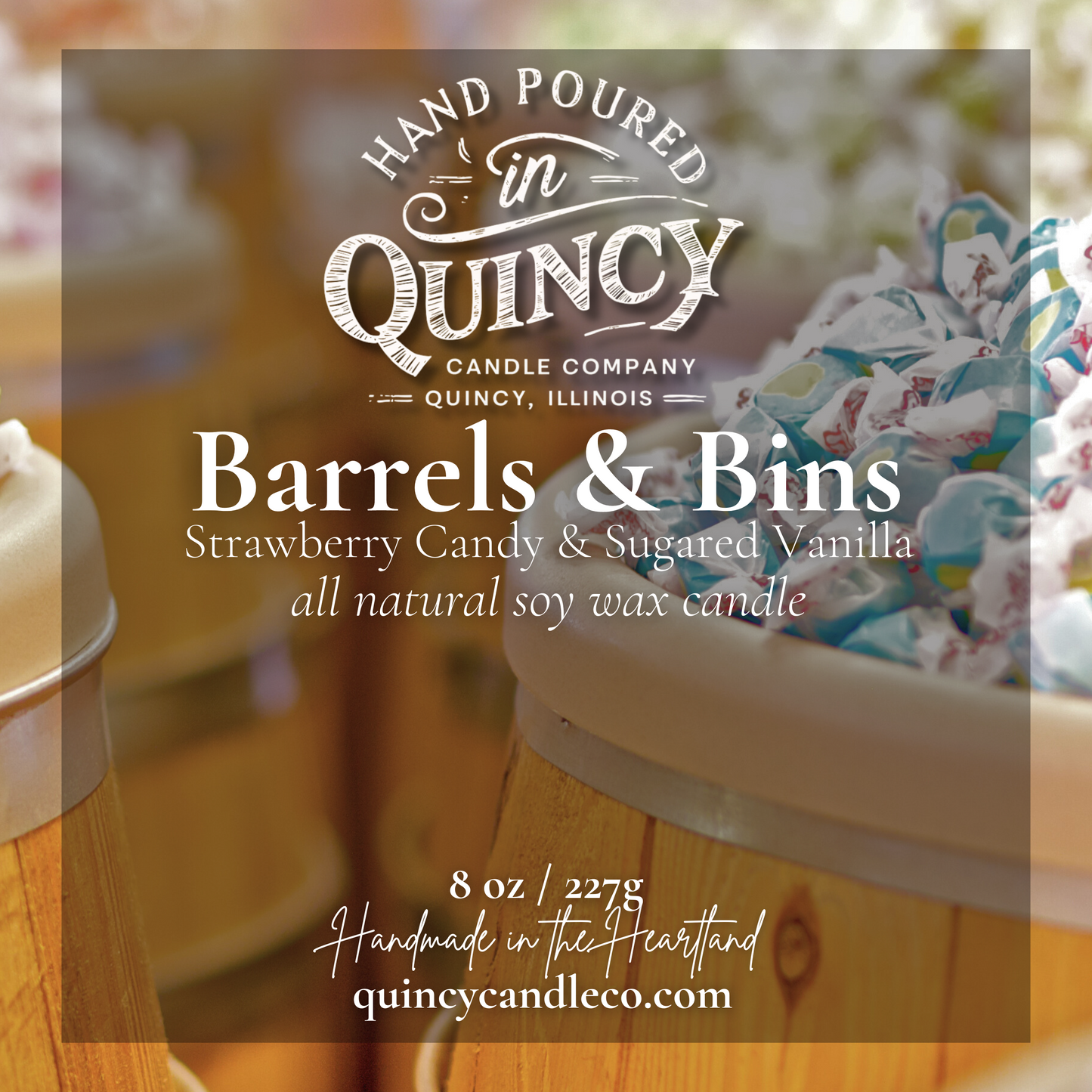 Barrels & Bins | Hand Poured Candle by Quincy Candle Co.