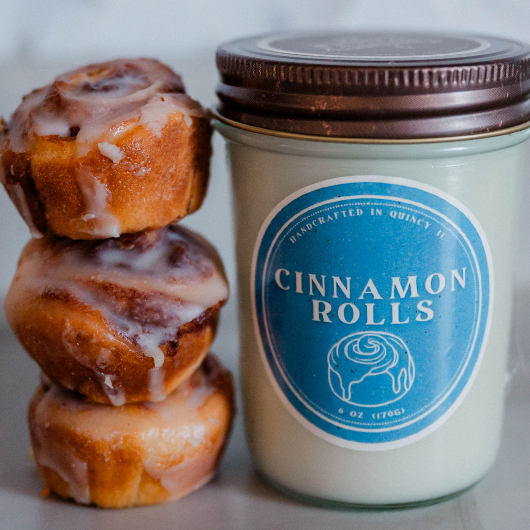 Cinnamon Rolls Candle | Hand Poured Candle by Quincy Candle Co.