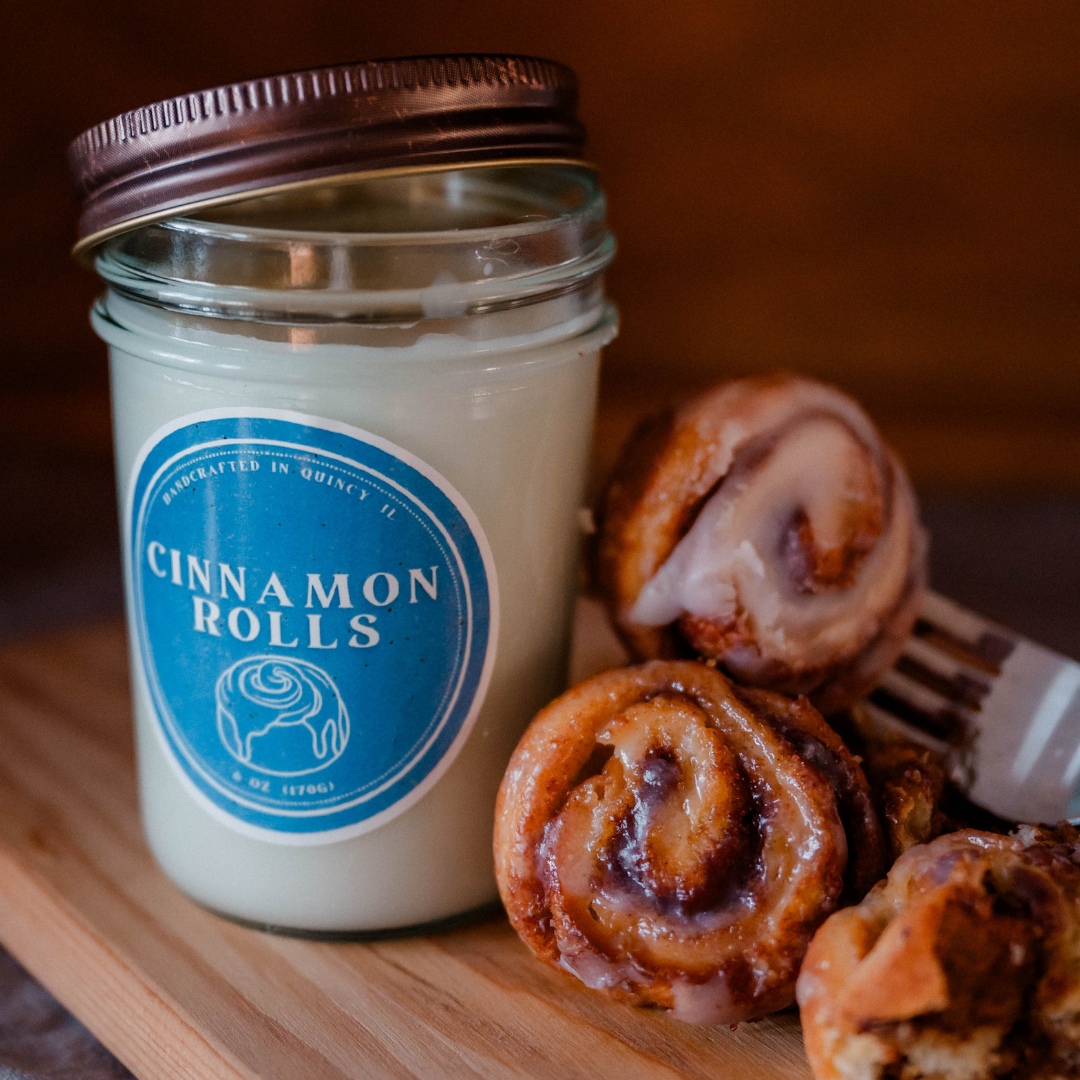 Cinnamon Rolls Candle | Hand Poured Candle by Quincy Candle Co.
