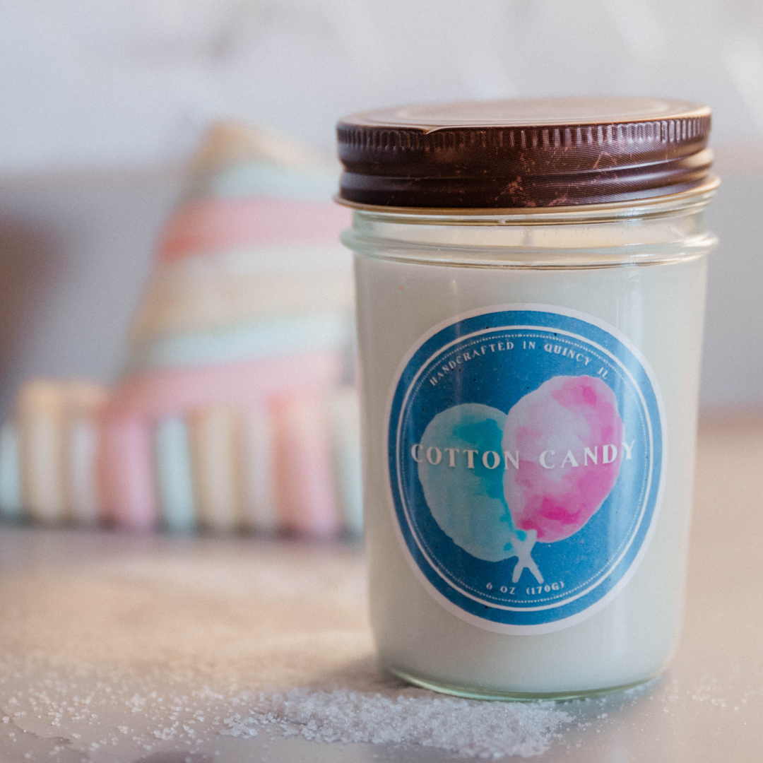 Cotton Candy Candle | Hand Poured Candle by Quincy Candle Co.