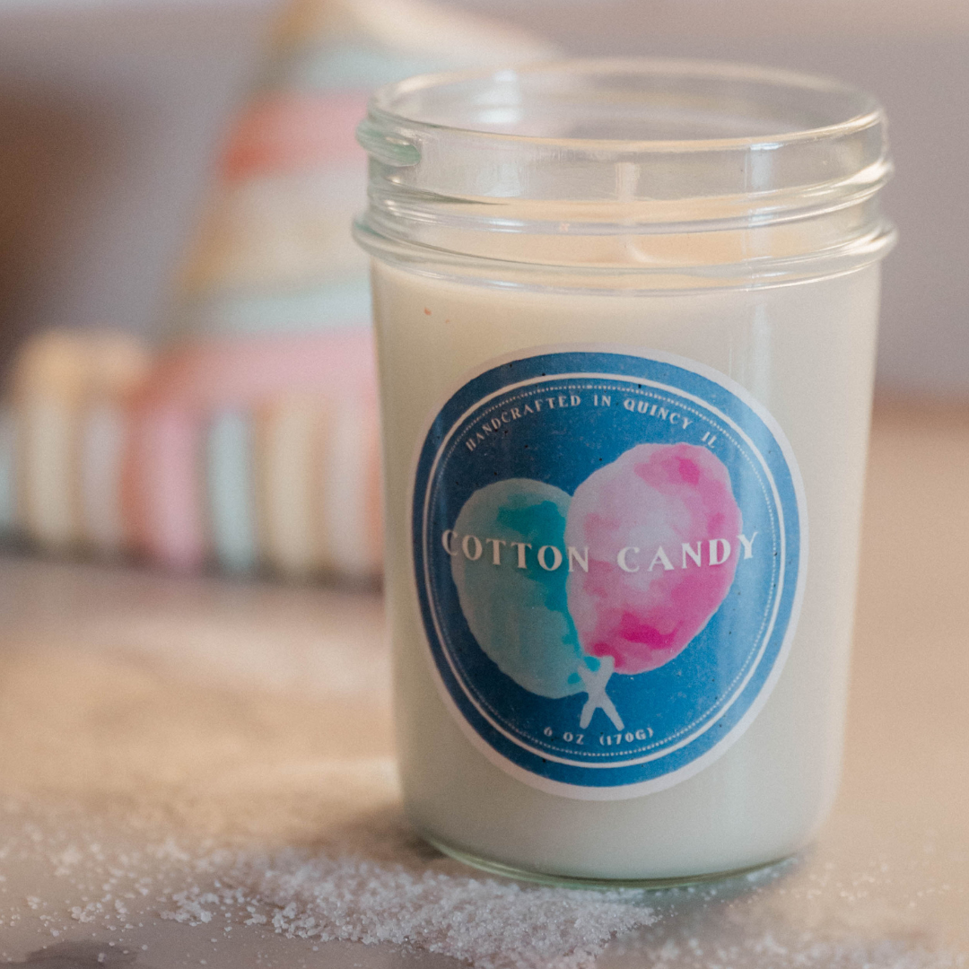 Cotton Candy Candle | Hand Poured Candle by Quincy Candle Co.