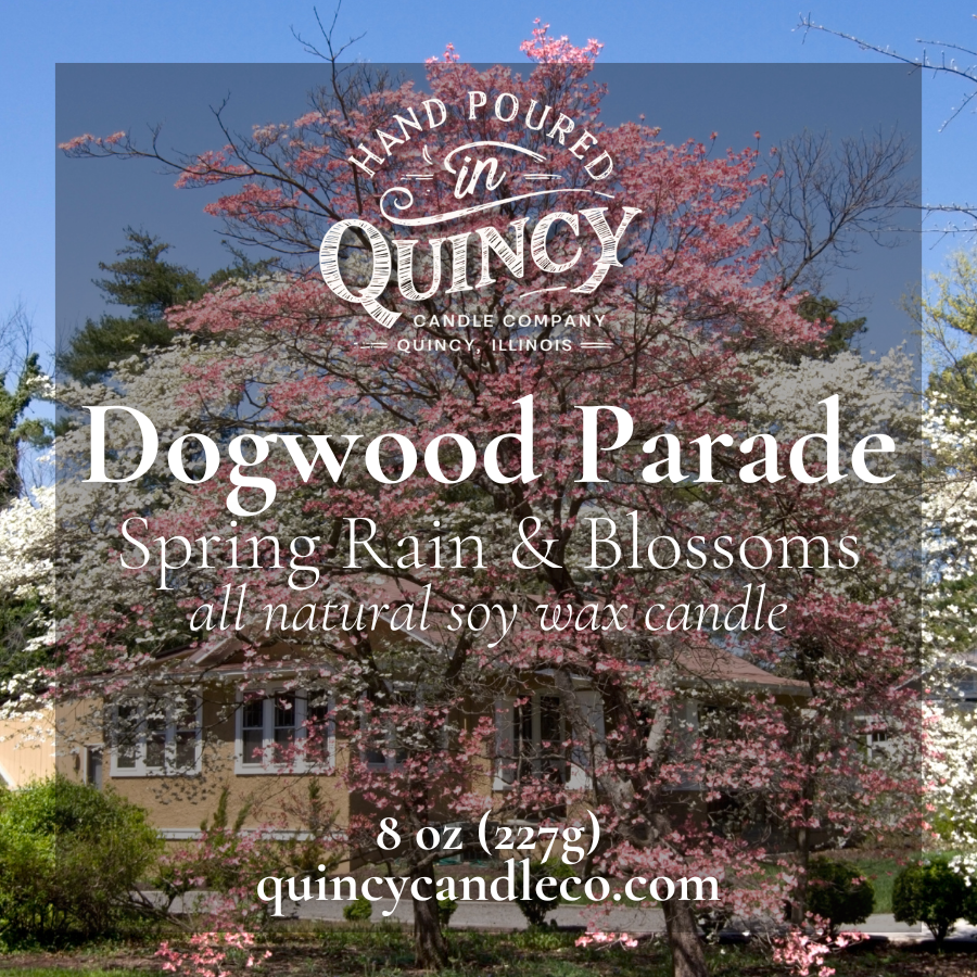 Dogwood Parade Candle | Hand Poured Candle by Quincy Candle Co.
