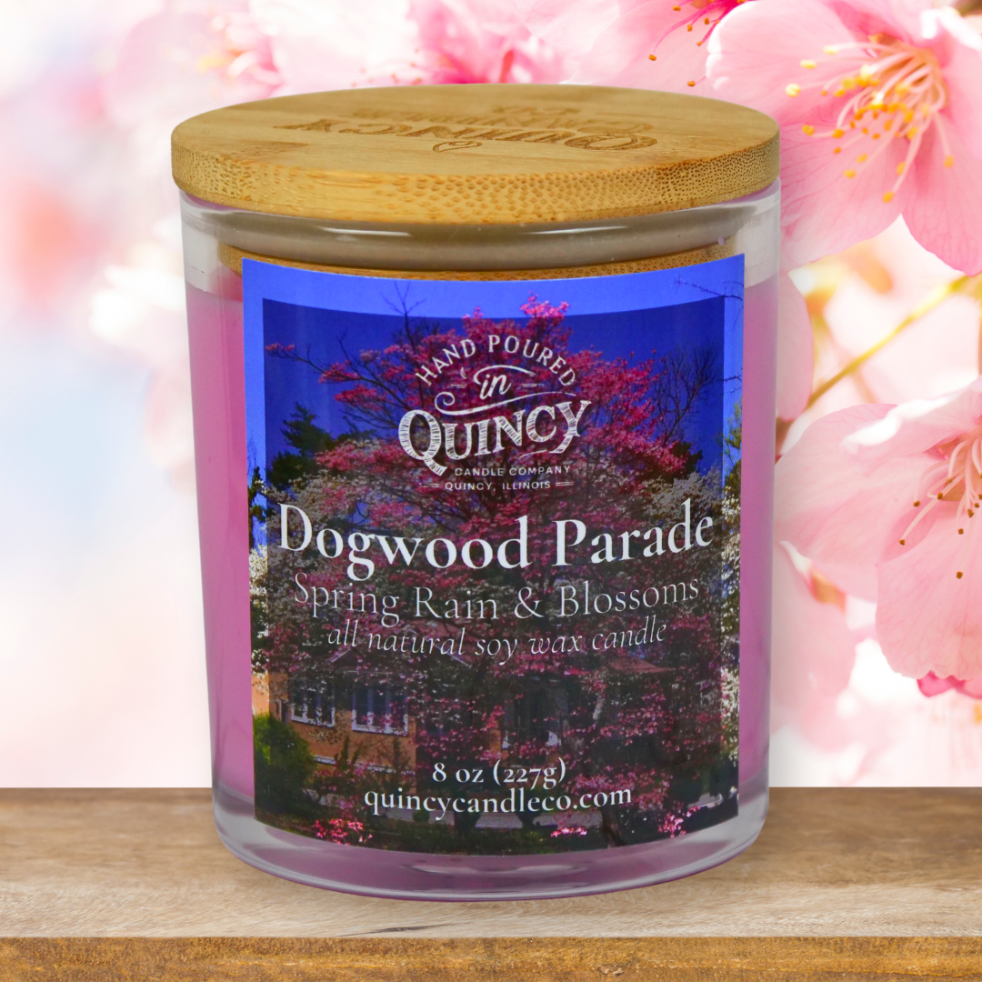 Dogwood Parade Candle | Hand Poured Candle by Quincy Candle Co.