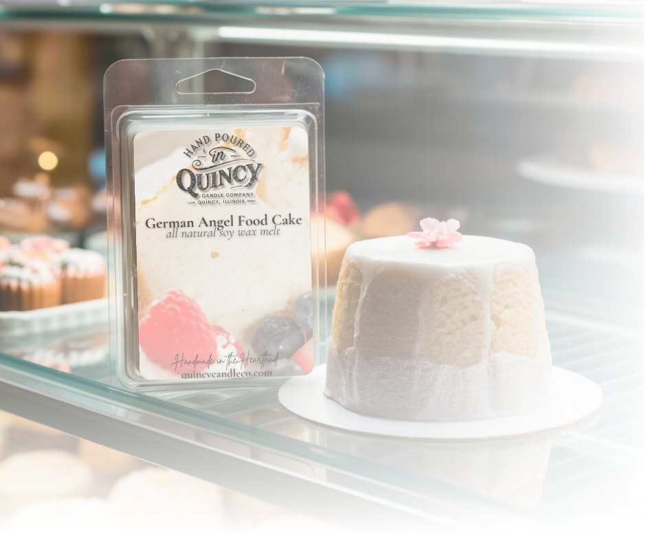 German Angel Food Cake | Hand Poured Wax Melt by Quincy Candle Co.
