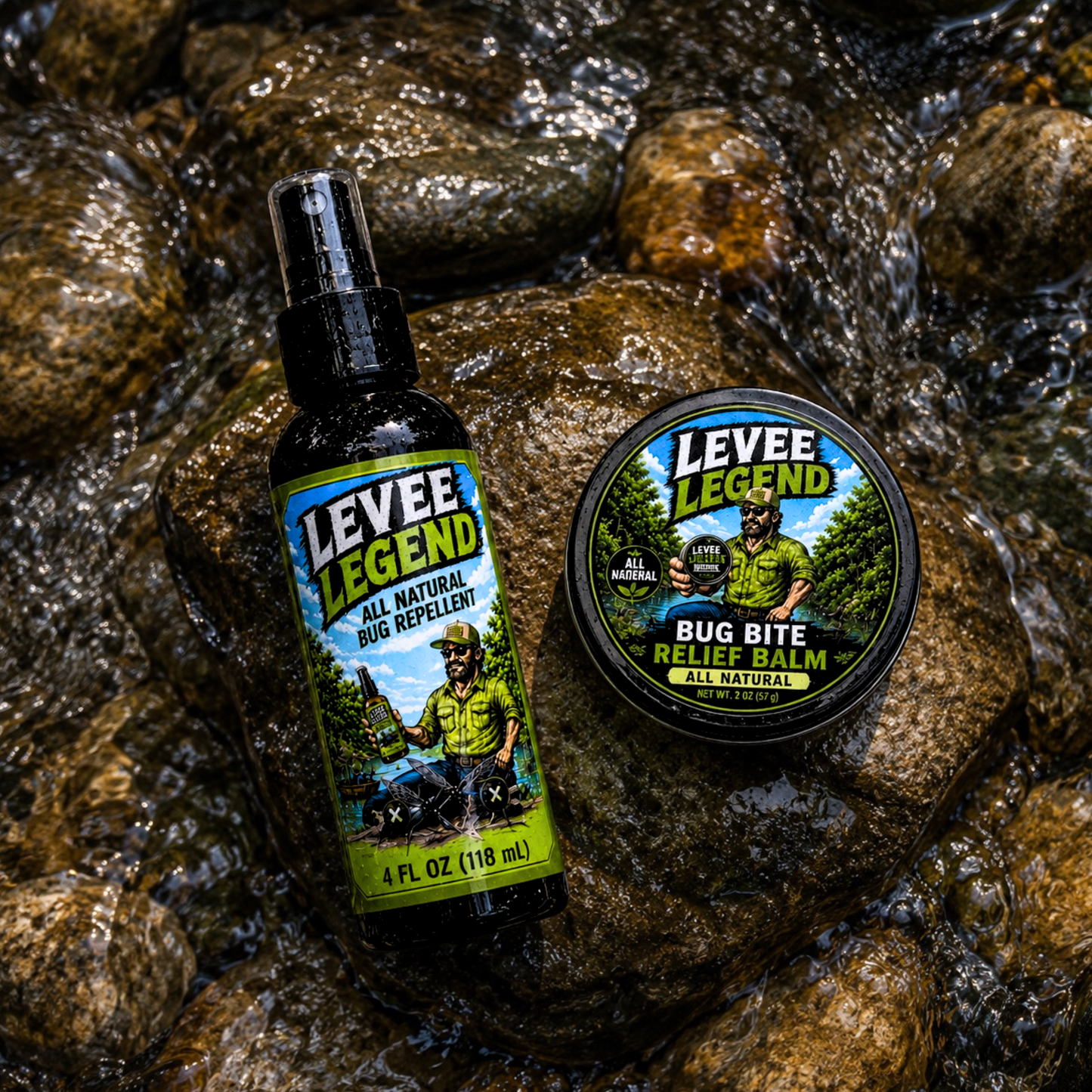 Levee Legend™ All Natural Insect Repellent Spray (4 oz.)