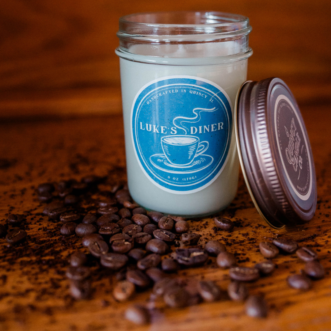 Luke's Diner Coffee Candle | Hand Poured Candle by Quincy Candle Co.