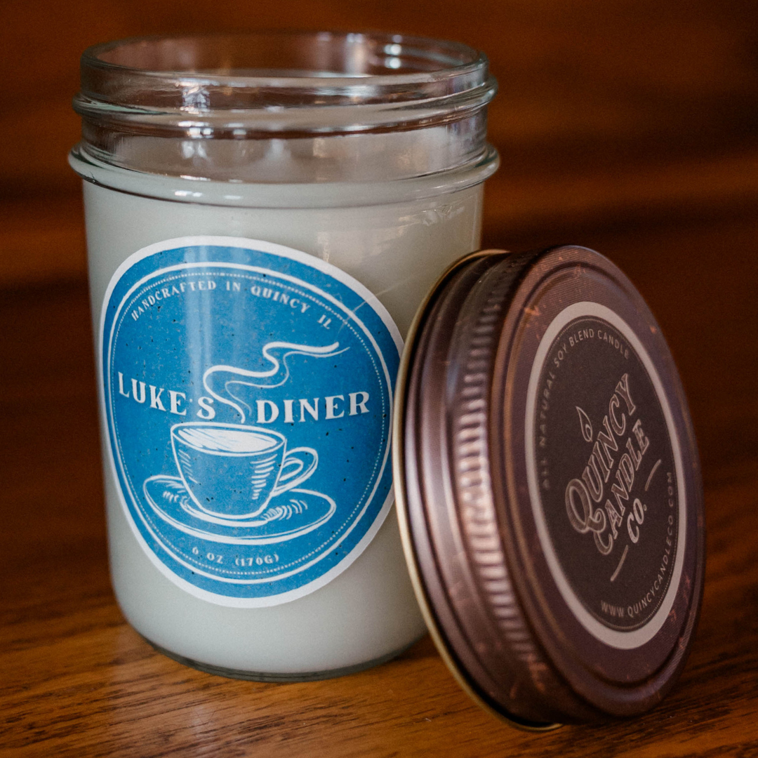 Luke's Diner Coffee Candle | Hand Poured Candle by Quincy Candle Co.