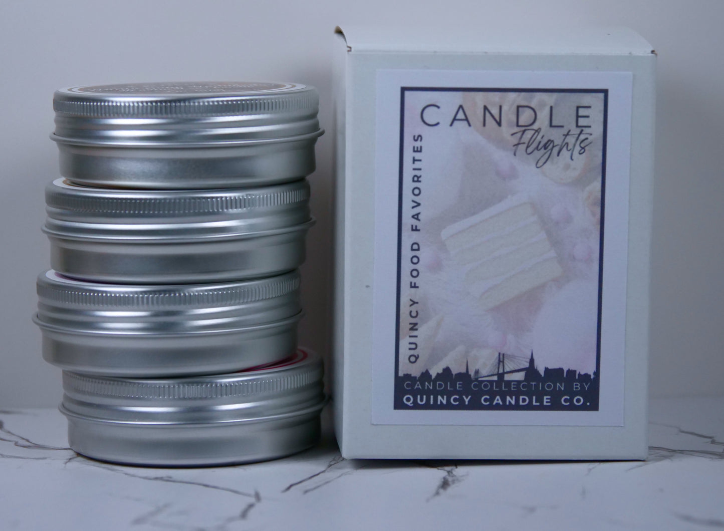 Quincy Food Favorites Candle Flight by Quincy Candle Co.