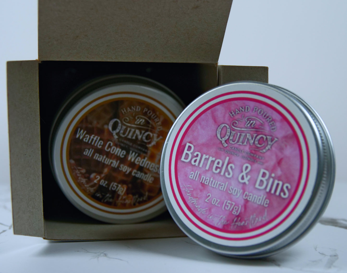 Quincy Food Favorites Candle Flight by Quincy Candle Co.