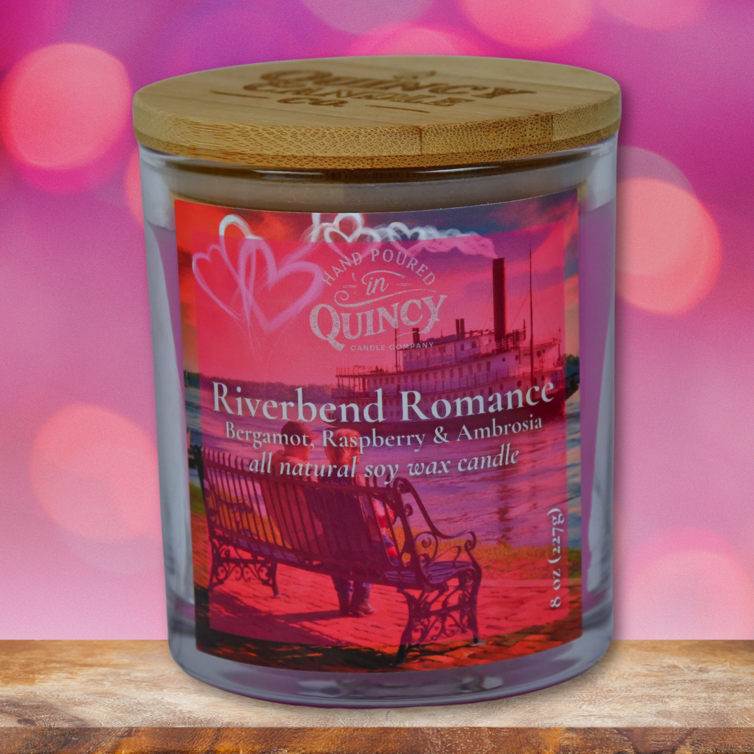 Riverbend Romance Candle | Hand Poured Candle by Quincy Candle Co.