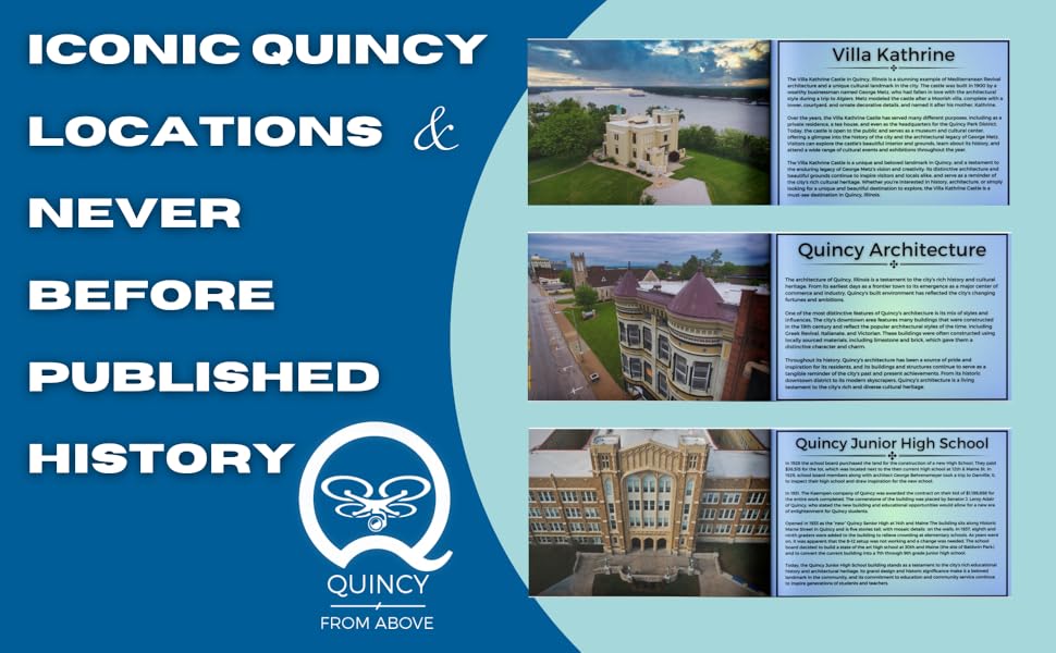 Quincy From Above: Breathtaking Aerial Photography | Author Signed Edition