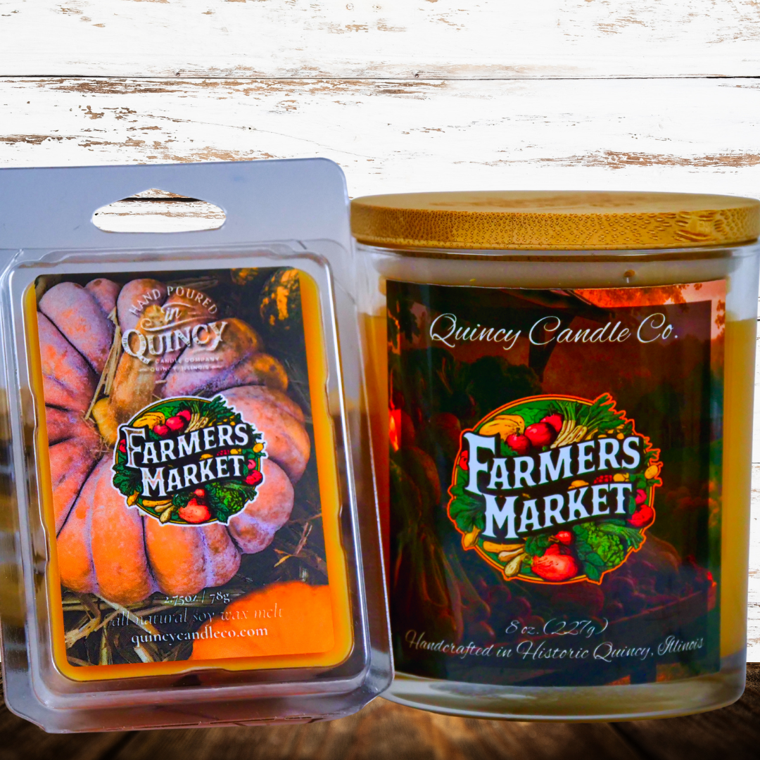 Farmers Market | Hand Poured Candle by Quincy Candle Co.