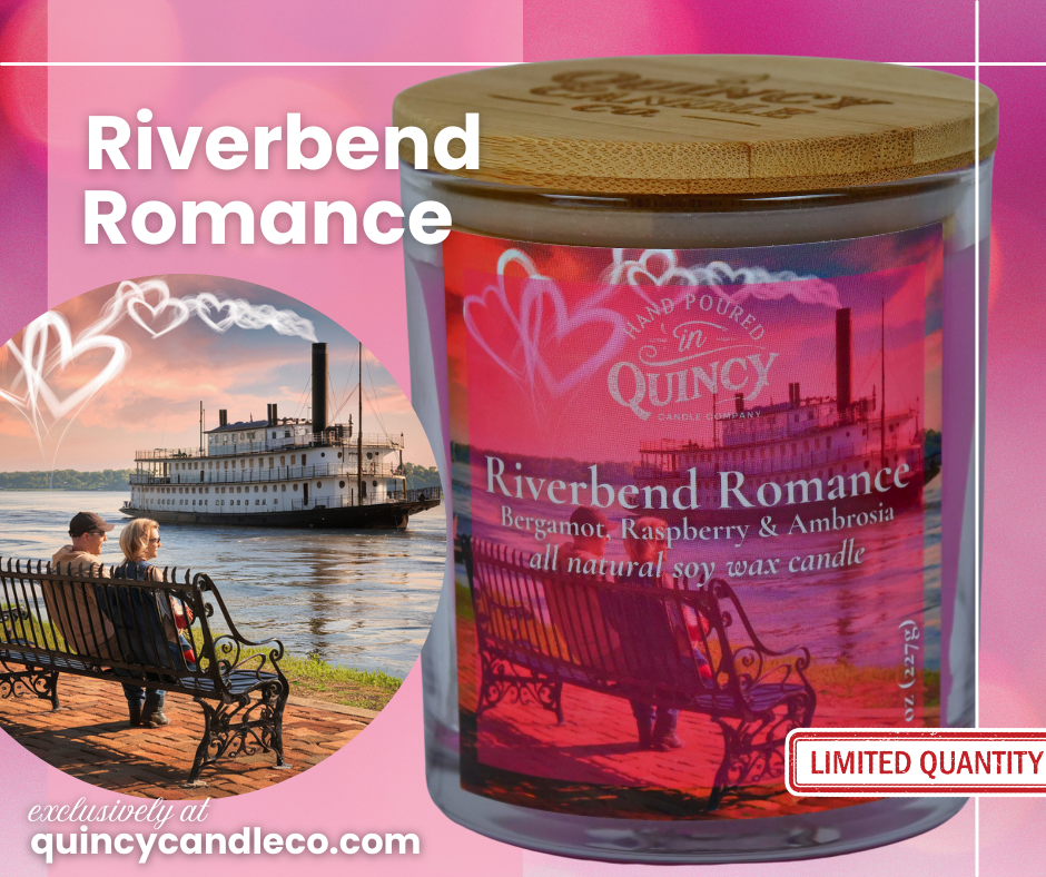 Riverbend Romance Candle | Hand Poured Candle by Quincy Candle Co.
