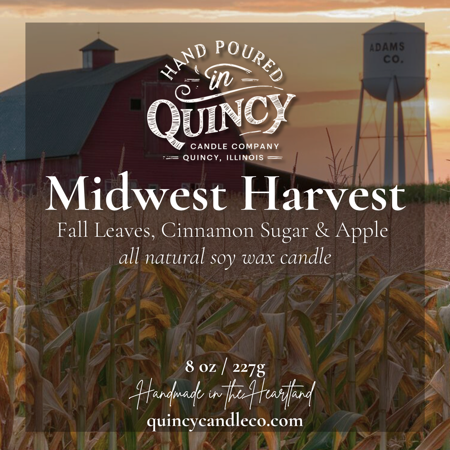 Midwest Harvest | Hand Poured Candle by Quincy Candle Co.