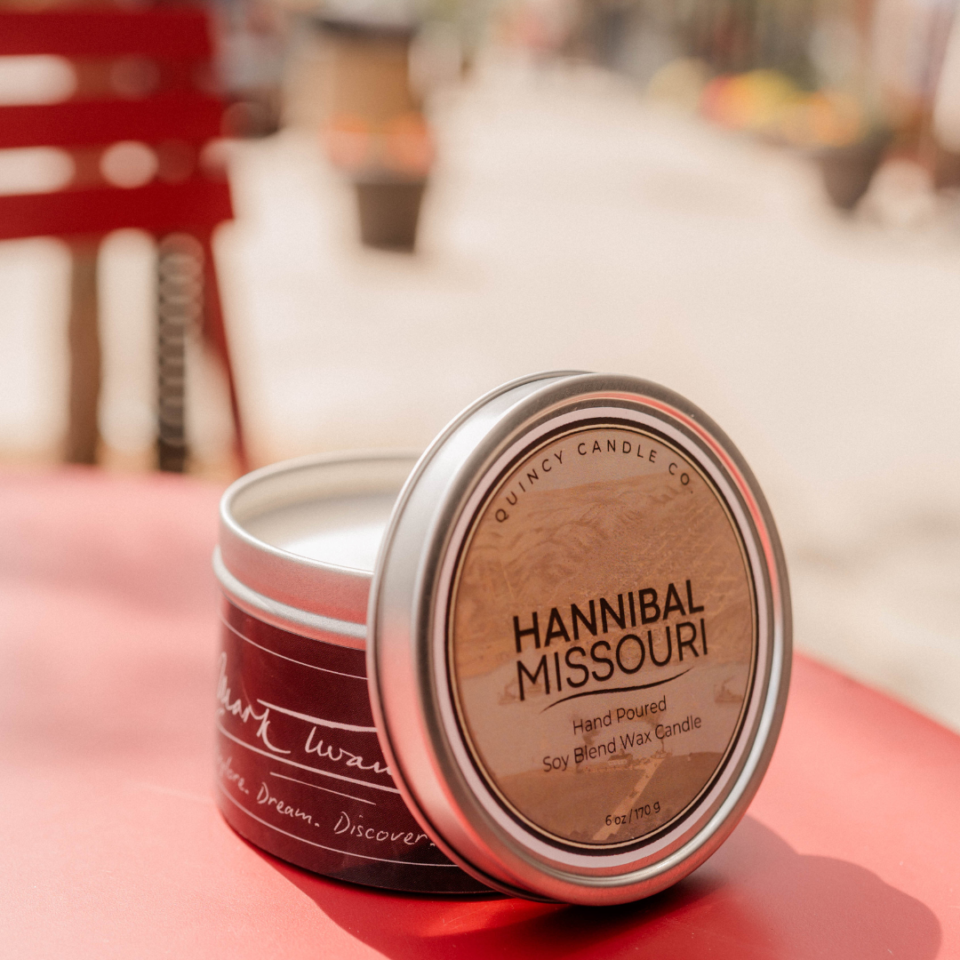 Hannibal Missouri Candle | Mark Twain Candle Collection by Quincy Candle Co.