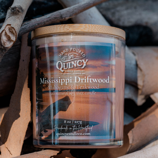 Mississippi Driftwood | Hand Poured Candle by Quincy Candle Co.