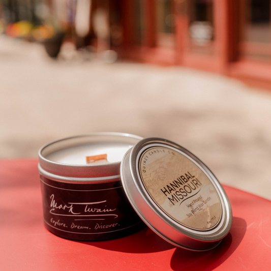 Hannibal Missouri Candle | Mark Twain Candle Collection by Quincy Candle Co.