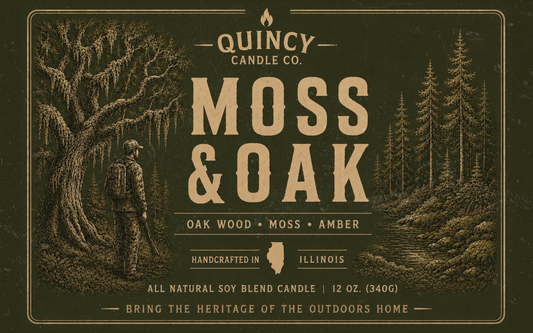 Moss & Oak Candle by Quincy Candle Co.