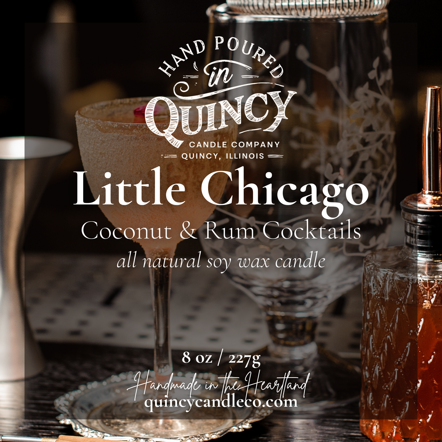 Little Chicago | Hand Poured Candle by Quincy Candle Co.