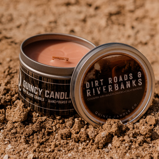 Dirt Roads & Riverbanks | Candle by Quincy Candle Co.