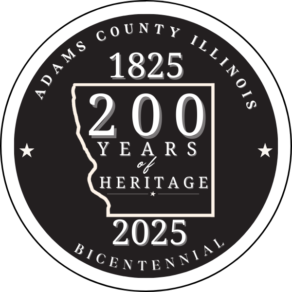 Adams County Illinois Bicentennial Commemorative Candle | Hand Poured by Quincy Candle Co.