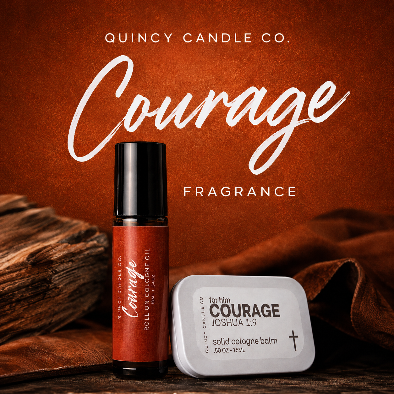 Courage | a Fine Fragrance by Quincy Candle Co.