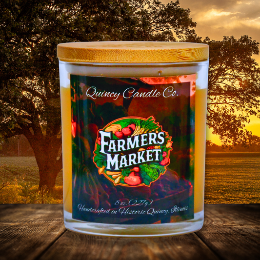 Farmers Market | Hand Poured Candle by Quincy Candle Co.