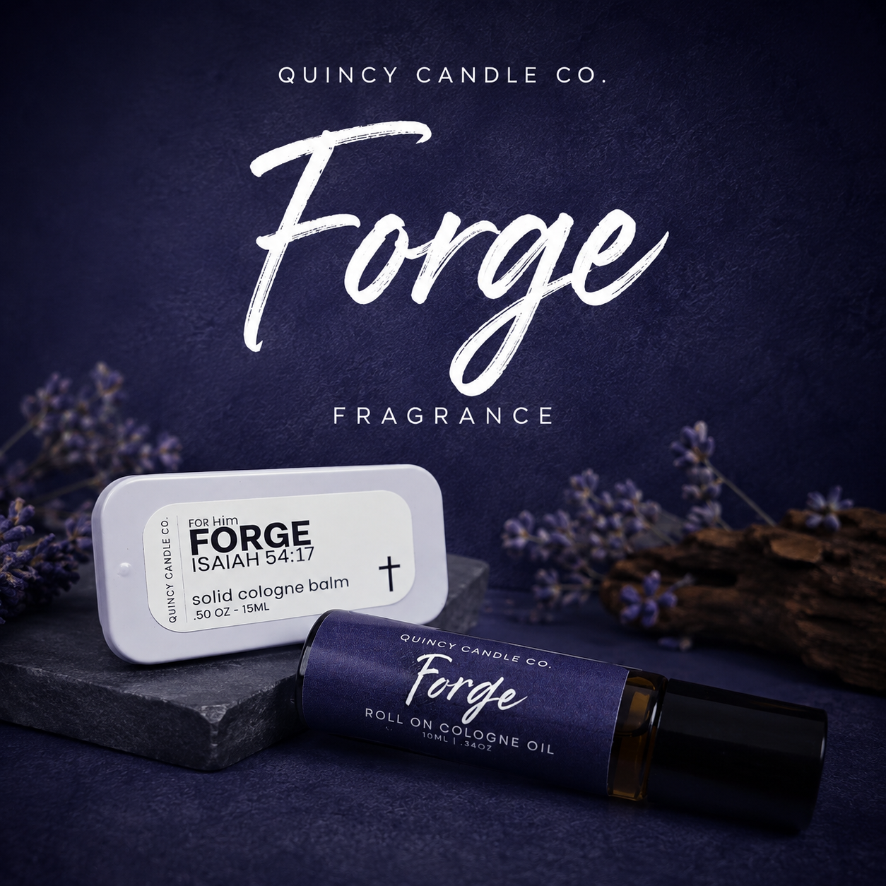 Forge | a Fine Fragrance by Quincy Candle Co.