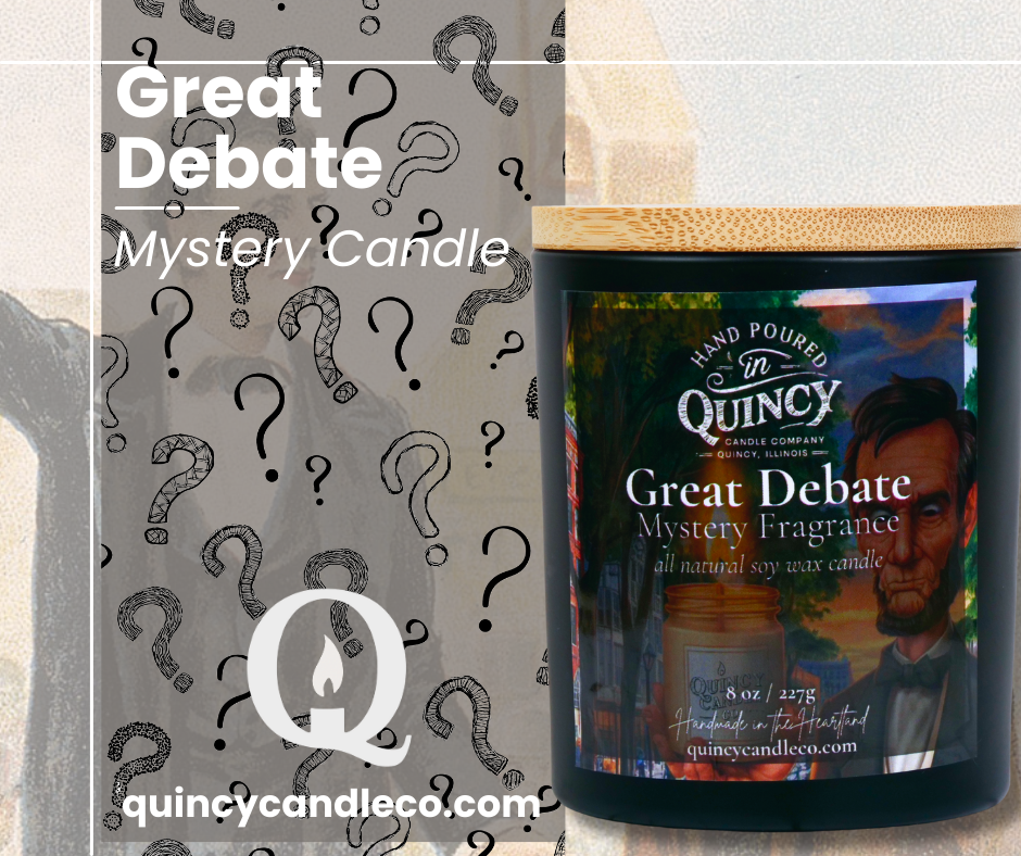 Great Debate Mystery Candle | Hand Poured Candle by Quincy Candle Co.