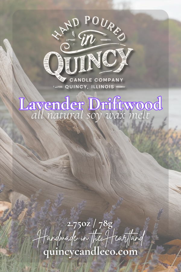 Lavender Drifttwood | Hand Poured Wax Melt by Quincy Candle Co.