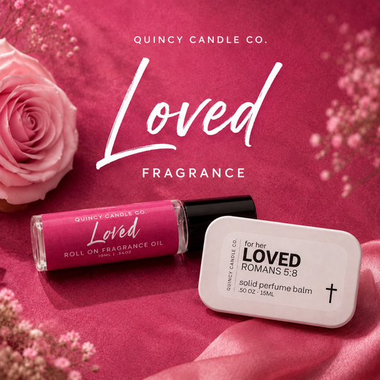 Loved | a Fine Fragrance by Quincy Candle Co.