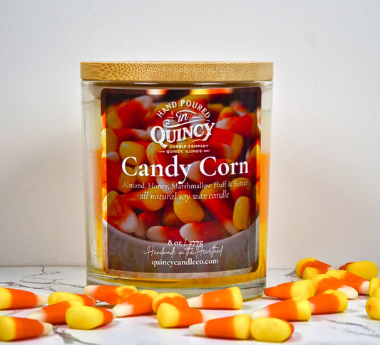 Candy Corn Candle | Hand Poured Candle by Quincy Candle Co.