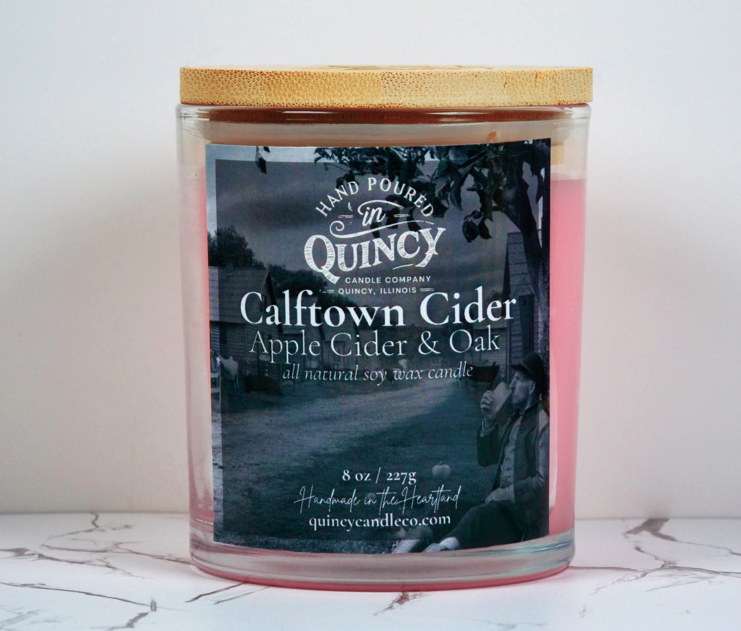 Calftown Cider | Hand Poured Candle by Quincy Candle Co.