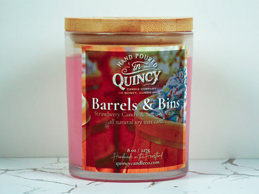 Barrels & Bins | Hand Poured Candle by Quincy Candle Co.