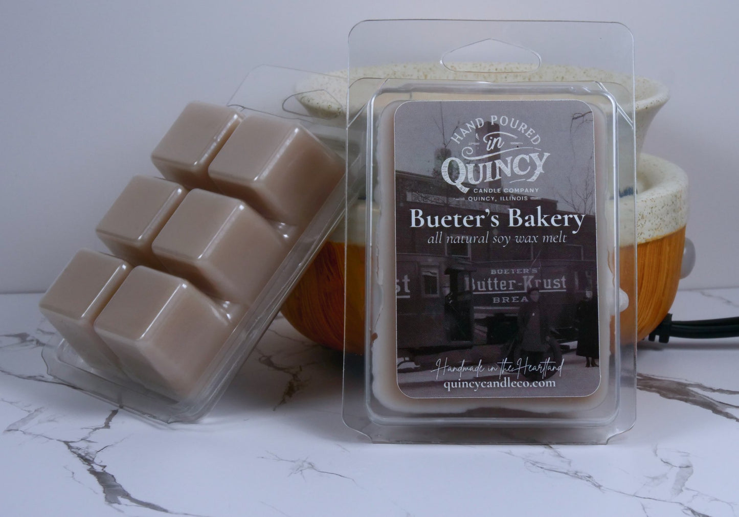 Bueter's Bakery | Hand Poured Wax Melt by Quincy Candle Co.