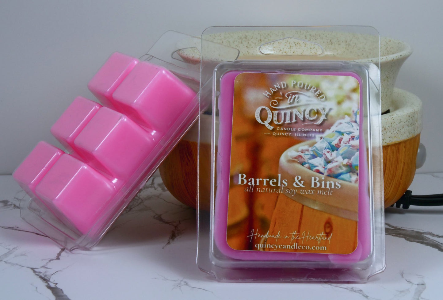 Barrels & Bins | Hand Poured Wax Melt by Quincy Candle Co.