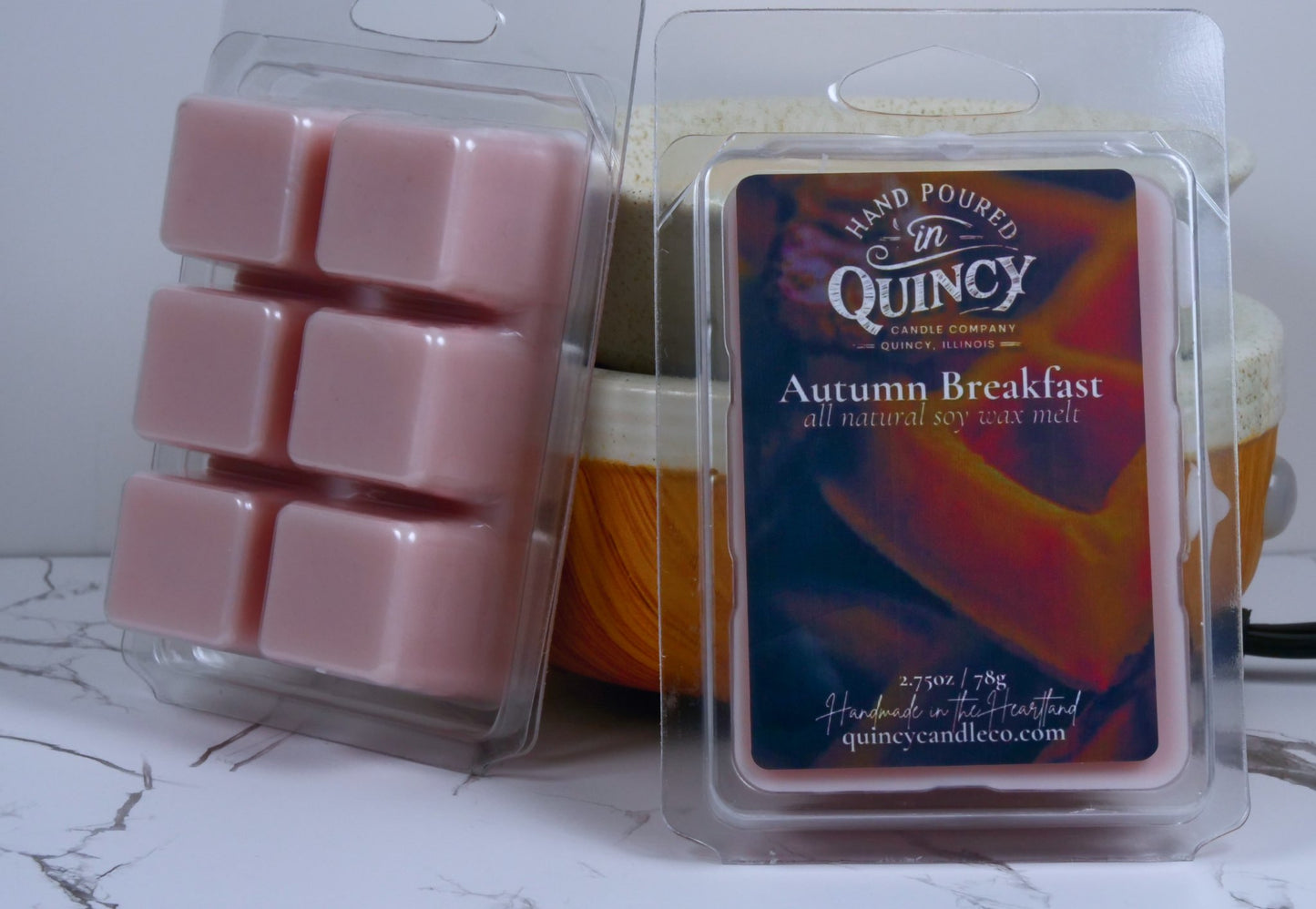 Autumn Breakfast | Hand Poured Wax Melt by Quincy Candle Co.