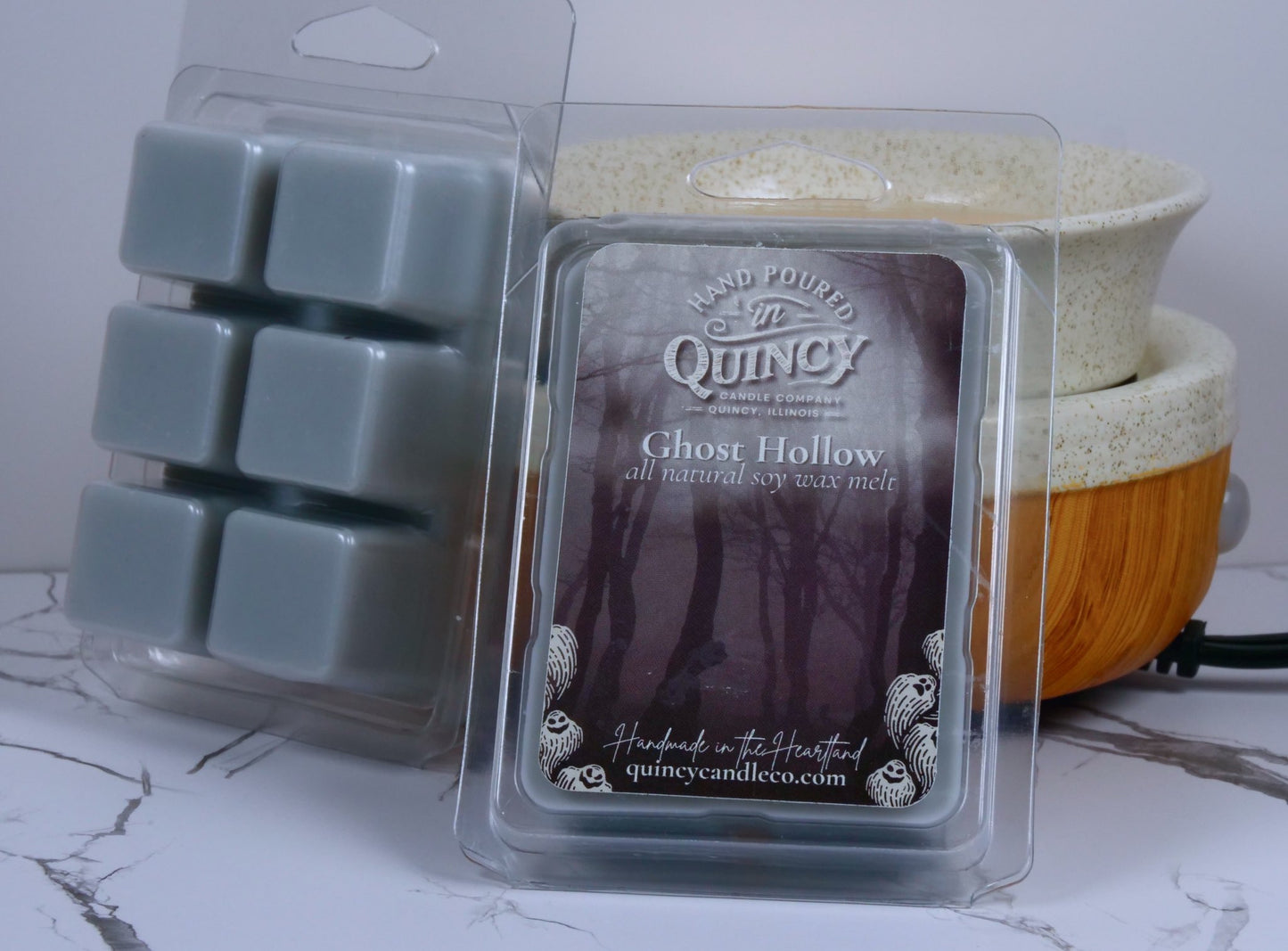 Ghost Hollow | Hand Poured Wax Melt by Quincy Candle Co.