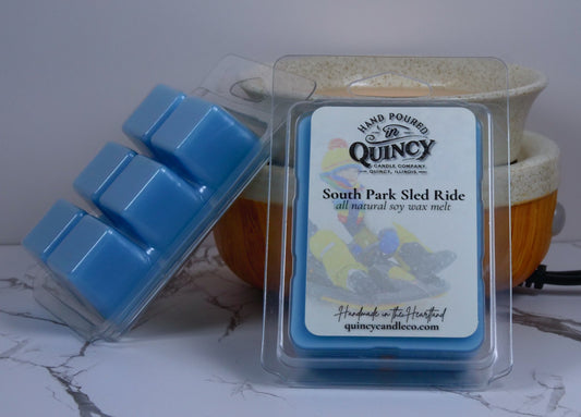 South Park Sled Ride | Hand Poured Wax Melt by Quincy Candle Co.