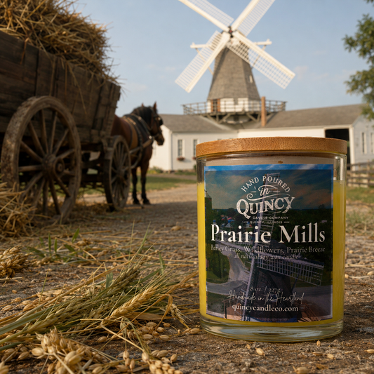 Prairie Mills Candle | Hand Poured Candle by Quincy Candle Co.
