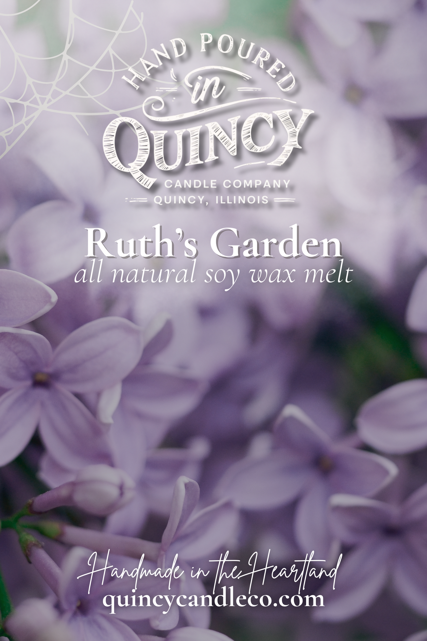 Ruth's Garden | Hand Poured Wax Melt by Quincy Candle Co.