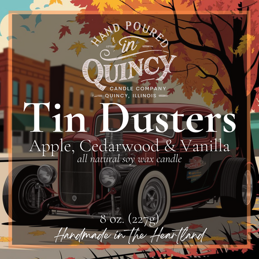 Tin Dusters | Hand Poured Candle by Quincy Candle Co.