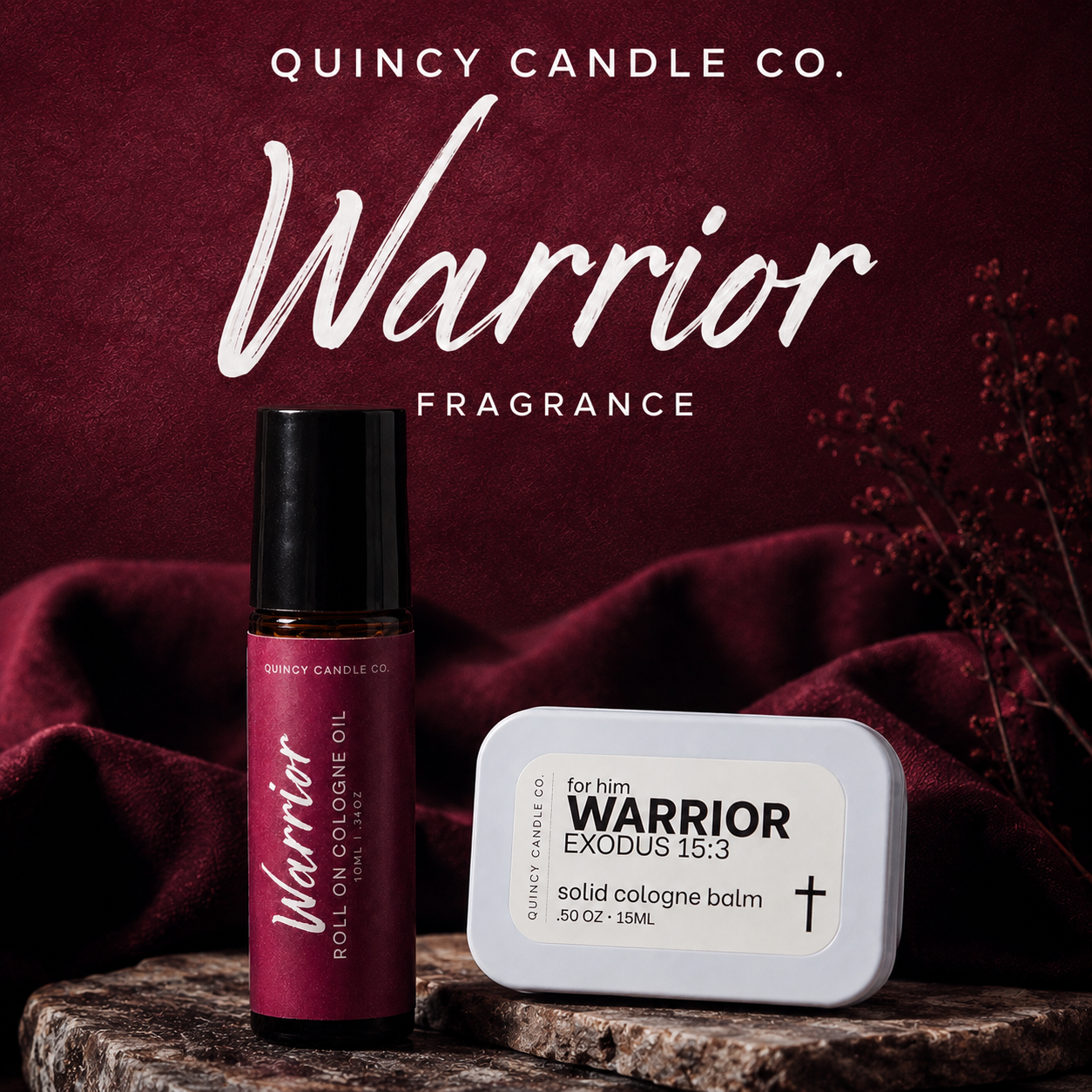 Warrior | a Fine Fragrance by Quincy Candle Co.