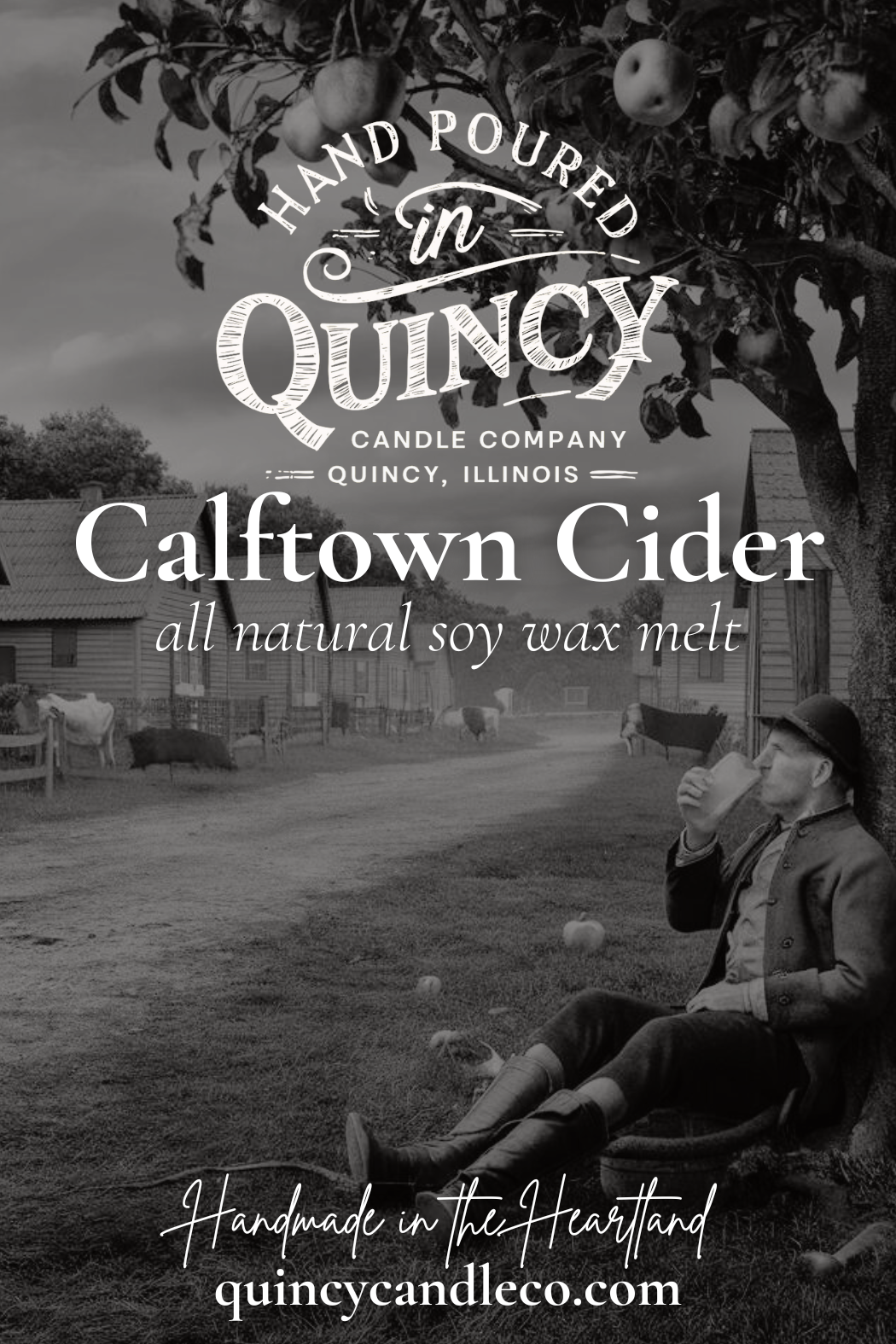 Calftown Cider | Hand Poured Wax Melt by Quincy Candle Co.