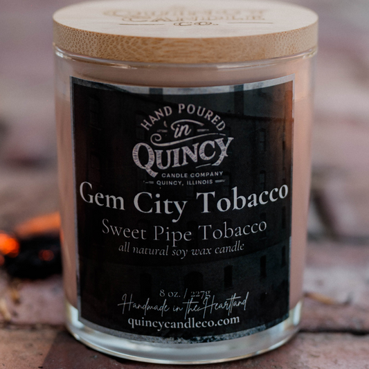 Gem City Tobacco | Hand Poured Candle by Quincy Candle Co.