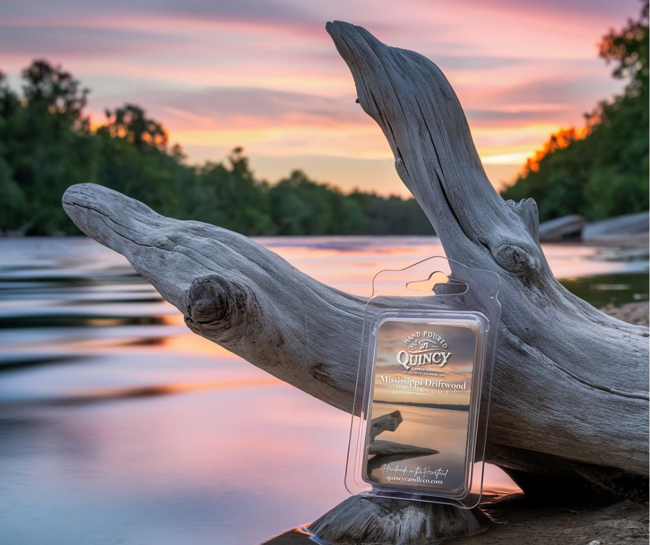 Mississippi Driftwood | Hand Poured Wax Melt by Quincy Candle Co.